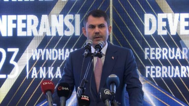 Bakan Kurum: Türkiye Mekansal Strateji Planımızın tanıtımını Mart ayında gerçekleştireceğiz