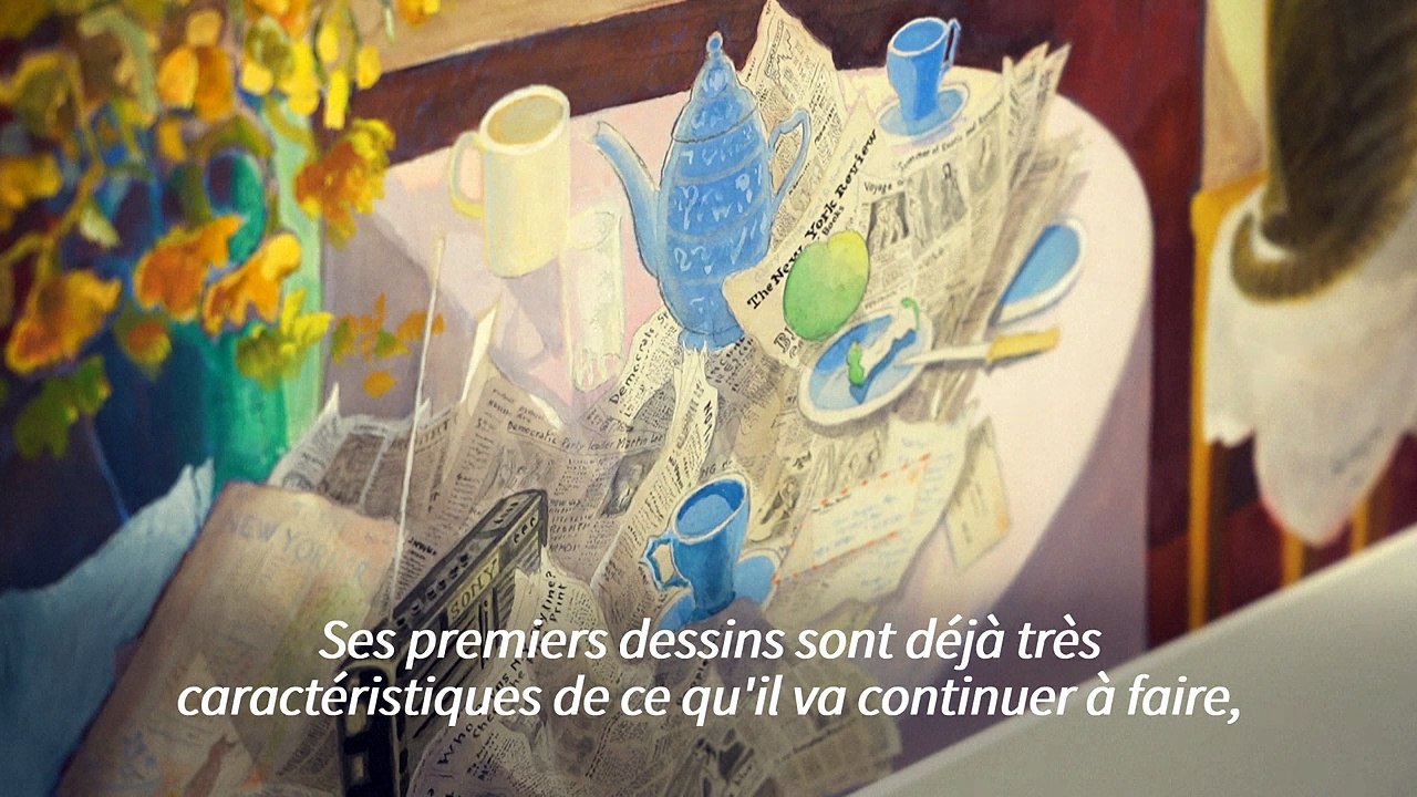 Les premières illustrations de New York par Sempé exposées