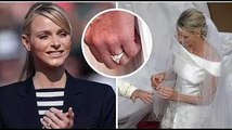 La princesse Charlene porte rarement une b@gue de fiançailles de 55.000 £