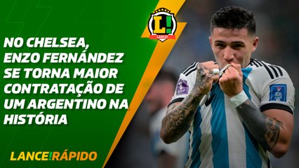TOP 1! No Chelsea, Enzo Fernández se torna argentino mais caro da história - LANCE! Rápido