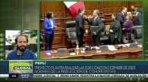 Congreso peruano evaluará proyecto constitucional para el adelanto de las elecciones