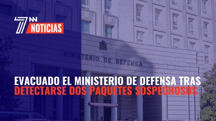 Evacuado el ministerio de Defensa tras detectarse dos paquetes sospechosos