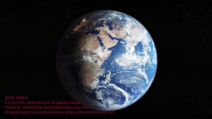 28 ŞEMS SURESİ TÜRKÇE MEALİ
