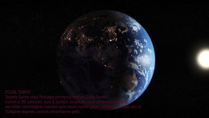 31 ZİLZAL SURESİ TÜRKÇE MEALİ