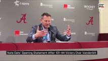 Nate Oats' Opening Statement After 101-44 Victory Over Vanderbilt