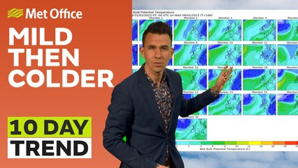 10 Day Trend 01/02/2023 – Mild at first but then what? - Met Office Weather Forecast