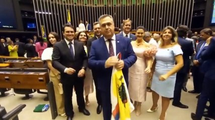 Beto Preto toma posse como deputado federal em Brasília
