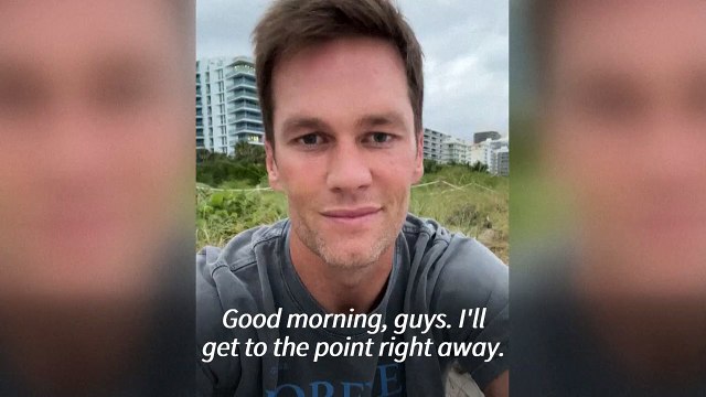 NFL star Tom Brady announces retirement 'for good' at 45
