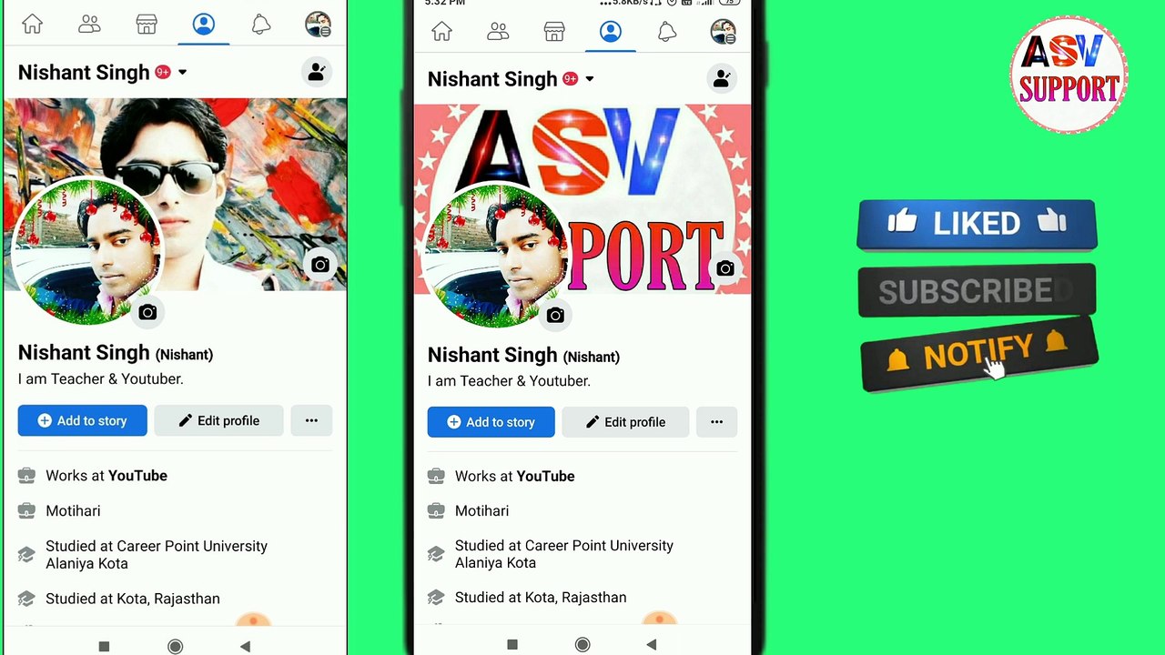 Facebook ka profile photo kaise change kare ? how to change facebook profile picture ? facebook pic