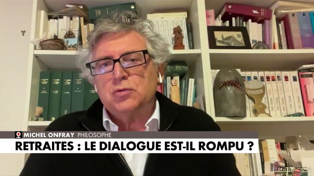 Michel Onfray sur la réforme des retraites : «Je ne connais pas une catégorie sociale qui soit heureuse»