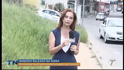 Assaltante é baleado na Grande Vitória