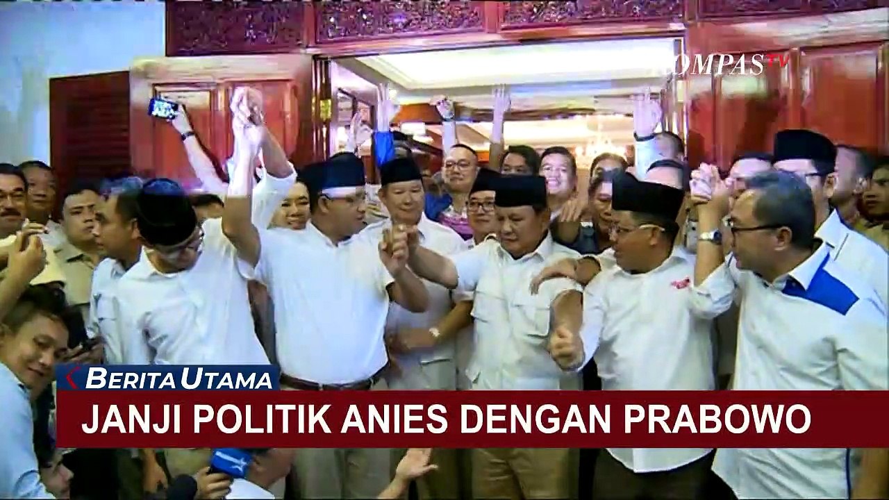 Apa Isi Perjanjian Politik Anies dengan Prabowo yang Kini Ada di Sufmi Dasco?