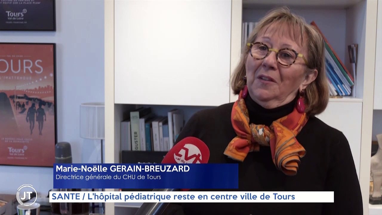 CLOCHEVILLE  / L’hôpital pédiatrique reste en centre ville de Tours