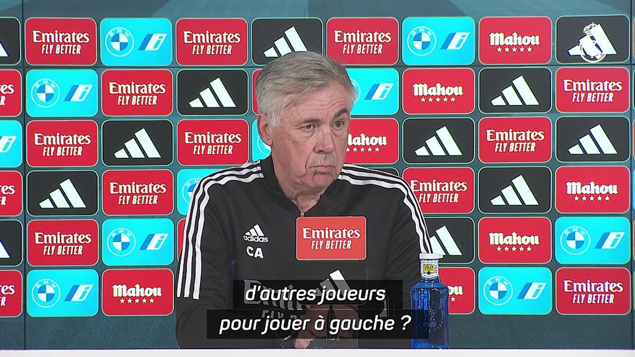 Real Madrid - Ancelotti : "Camavinga a montré son intelligence et son humilité en jouant à gauche"