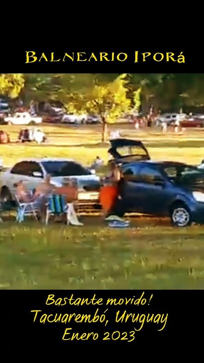 Balneario Iporá. Bastante movido! Tacuarembó, Uruguay (enero 2023)