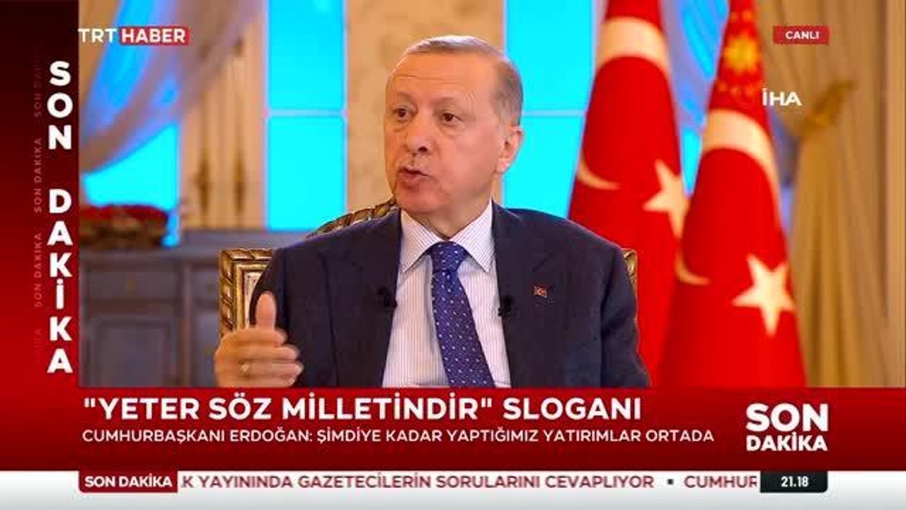 Cumhurbaşkanı Erdoğan: "İnanıyorum ki milletim yine AK Parti, yine Cumhur İttifakı diyecek.
