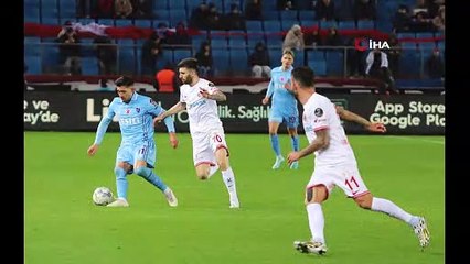 Trabzonspor maçından görüntüler