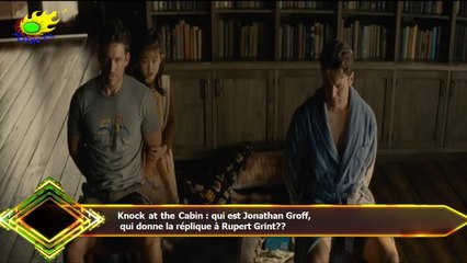 Knock at the Cabin : qui est Jonathan Groff,  qui donne la réplique à Rupert Grint??