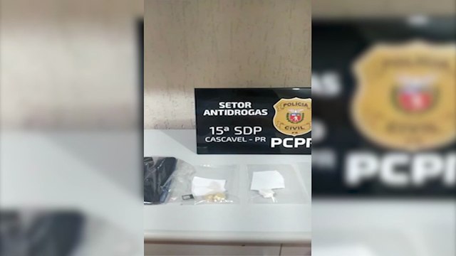 Homem é detido no Centro pelo GDE por tráfico de drogas