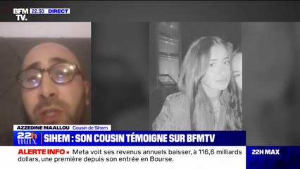 Après la disparition de Sihem, son cousin rapporte l'inquiétude des parents et des frères de la jeune femme