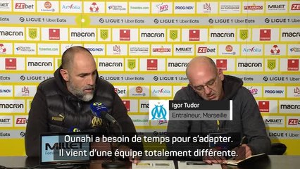 Marseille Dominate Nantes avec un But d'Ounahi, Salué par Tudor ⚽