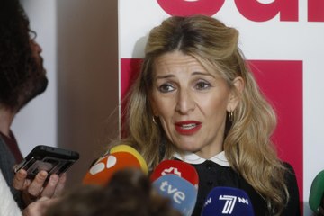 Yolanda Díaz defiende la 'ley del sólo sí es sí' para ensanchar derechos de mujeres