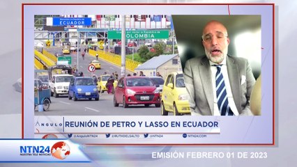 Petro y Lasso acuerdan combatir delitos en materia de seguridad y ambiental: