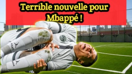Mbappé est sorti sur blessure en première période. Le tout à moins de 2 semaines du contre le Bayern