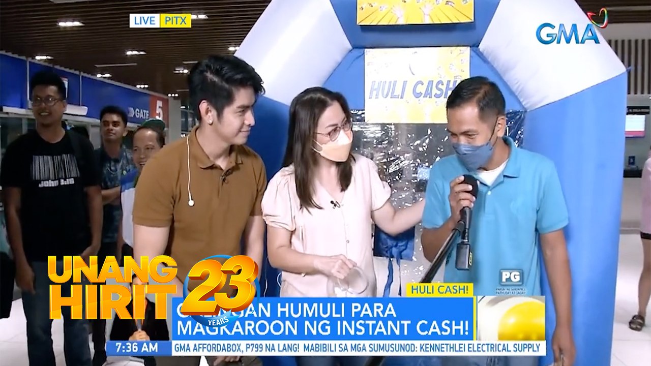 Magkano ang kaya mong hulihin sa loob ng 30 segundo sa UH Huli-cash? | Unang Hirit