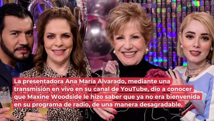 'Todo para la mujer': ¿Cuál es el escándalo entre Ana María Alvarado y Maxine Woodside?