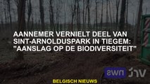 Aannemer vernietigt een deel van Sint-ArnolduSpark in TieGem: 