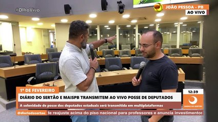 Descargar video: TV Diário do Sertão e Rede Mais transmitem ao vivo a posse dos deputados na Assembleia Legislativa