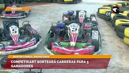 Competikart sorteará carreras para 5 ganadores