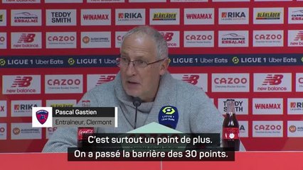 21e j. - Gastien : "Un bon point de pris face à une très belle équipe”