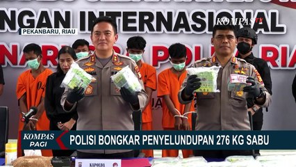 Bongkar Penyelundupan 276 Kg Sabu: Polisi Tangkap 5 Pengedar, 1 di Antaranya Tewas Akibat Melawan