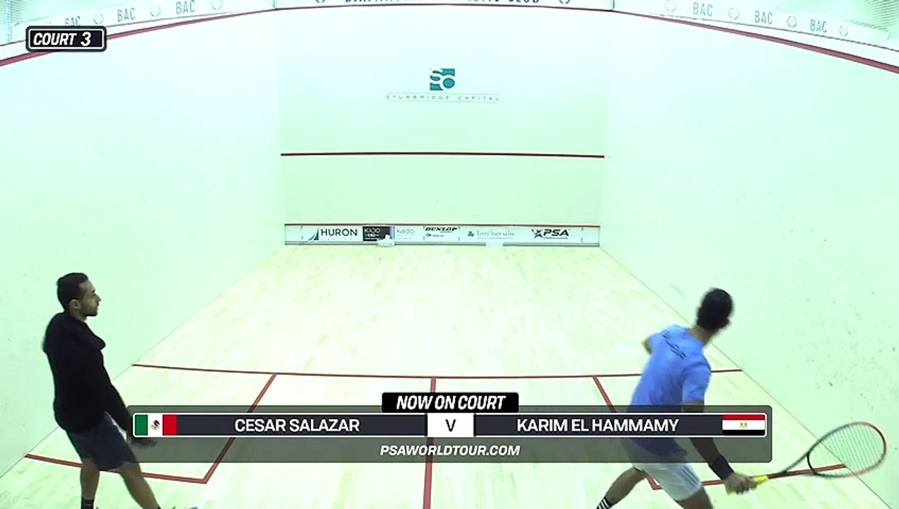 Salazar v El Hammamy Sturbridge Capital Motor City Open 2023 Round
