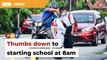 Parents against suggestion to start school at 8am