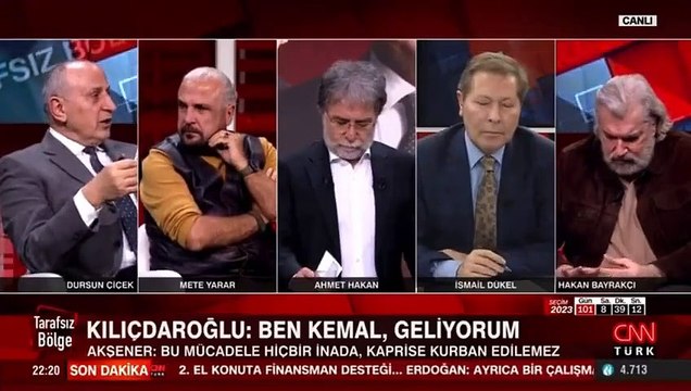 Hakan Bayrakçı, canlı yayında tırnaklarını kesti