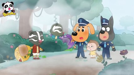 New Cartoon 2023_Police Chasing the Big Bad Wolf _ Police Cartoon _ Sheriff Labrador _ Nafi Video Gallery