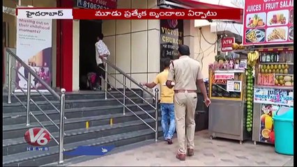 Police Officials Inspects Hostels With Three Official Teams In Serilingampally _ Hyderabad _ V6 News