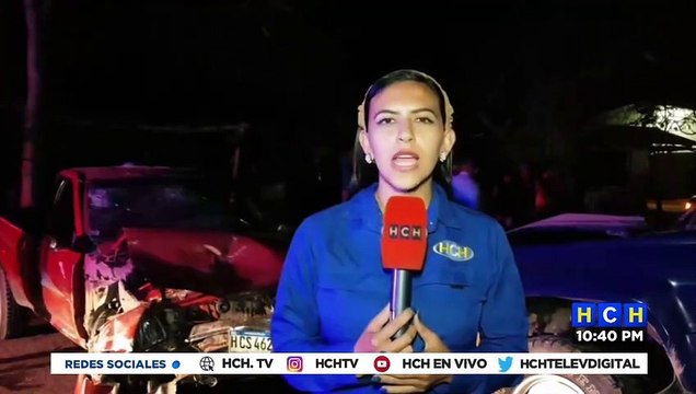 Fuerte accidente vial deja pérdidas materiales en carretera que conduce de Gracias, Lempira a Copán