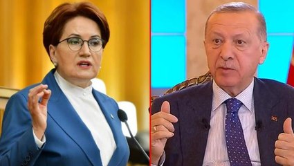 Akşener'den Erdoğan'ın canlı yayındaki enflasyon çıkışına yanıt: Evet aynen, netice gerçekten ortada