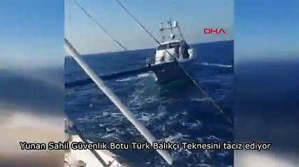 Yunanistan basınının 'Türk Sahil Güvenlik botundan ateş açıldı' iddialarına yanıt