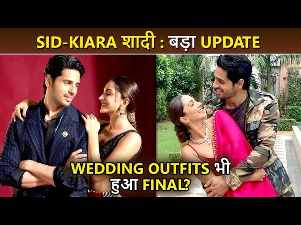Wedding Bells Sidharth and Kiara's Wedding Outf...
