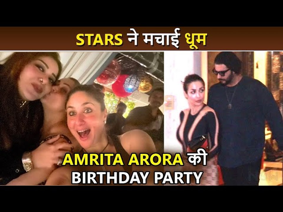 Inside Pics From Amrita Arora's Birthday Bash-Kareena Looks Drunk, Malaika Arjun and Celebs Party