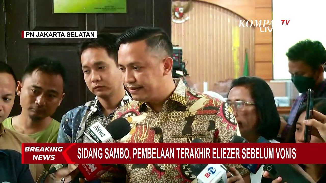 [BREAKING NEWS] Dampingi Anak Sampaikan Pembelaan Terakhir, Orang Tua Eliezer Hadir di Sidang Duplik
