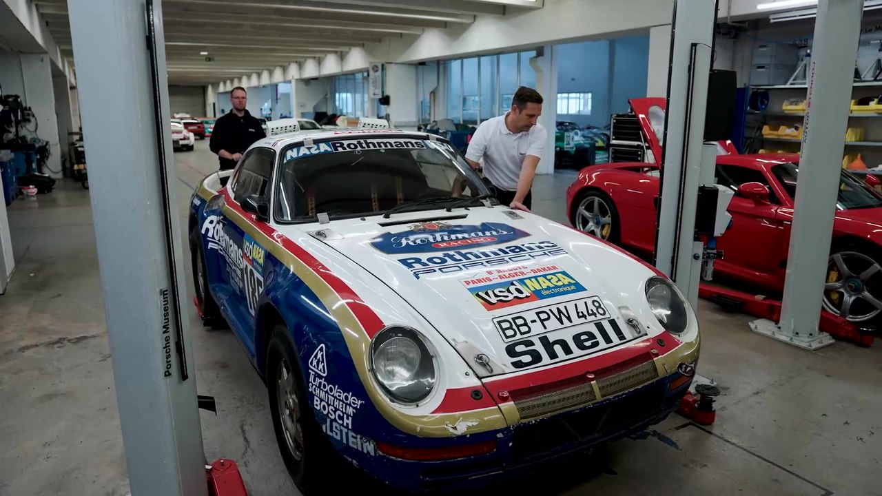 Porsche bewahrt die Geschichte des 959 Paris-Dakar - Folge 1