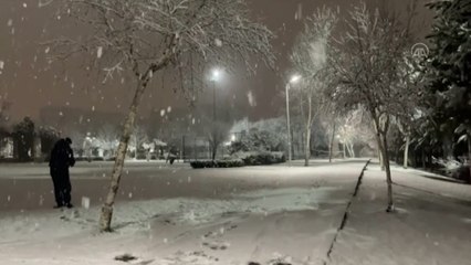 Kentte hayat durdu, iki gün kar izni