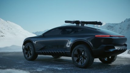Audi activesphere concept with Ski Driving Video