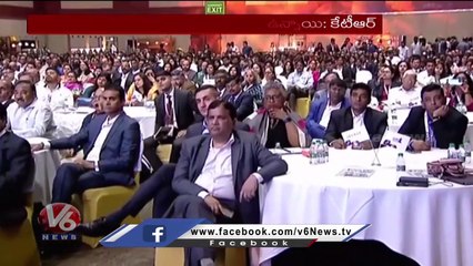 Minister KTR Speech In National Conference Of NHRD Decode The Future  _ V6 News